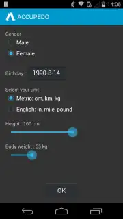Accupedo Pedometer capture 7