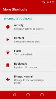 More Shortcuts capture 7