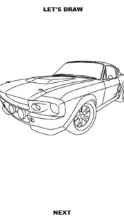 Draw Cars: Muscle capture 1