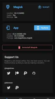 Magisk Manager capture 1