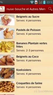 Recettes Africaines capture 1
