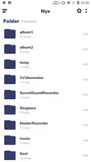 Nyx Music Player capture 3