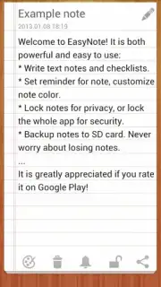 Bloc EasyNote Notepad capture 3