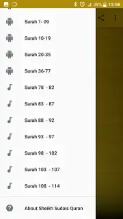 Sheikh Sudais Quran MP3 capture 3
