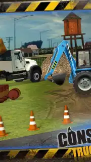 Construction Trucker 3D Sim capture 2