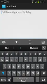 Simpletask Cloudless capture 2