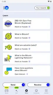 ZBD: Earn Bitcoin Rewards capture 10