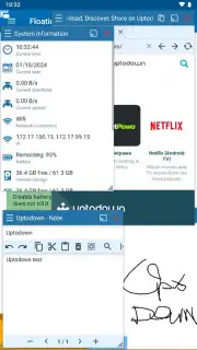 Floating Apps capture 3