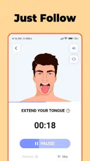 Jawline Exercises & Face Yoga capture 6