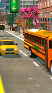 School Bus Driving Games 3D capture 5