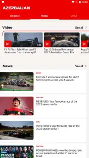 Official F1 ® App capture 3