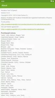 Vocalizer TTS Voice capture 9