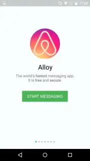 Alloy -free messaging app capture 8