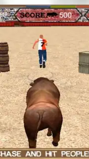 Angry Bull Attack Arena Sim 3D capture 5