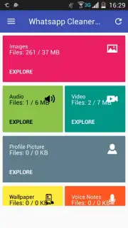 Whatsapp Cleaner App capture 5