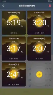 1Muslim: Prayer times, Azan capture 2