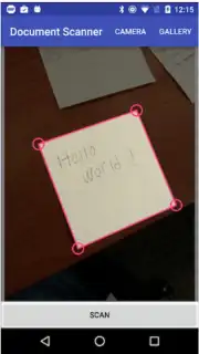 Document Scanner Demo capture 3