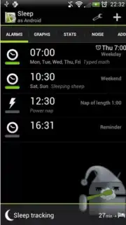Sleep as Android capture 1