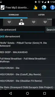 Free Mp3 Downloads capture 3