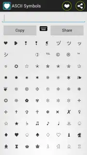 ASCII Text Symbols capture 2