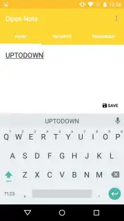 Open Note capture 3