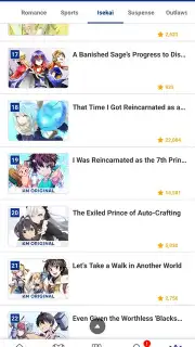 K MANGA capture 4