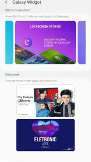 Galaxy Widget capture 1