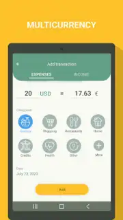 Money manager & expenses capture 12