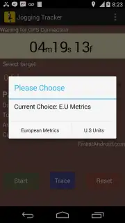 Jogging Tracker capture 1