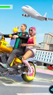 Flying Bike Taxi Rider capture 2