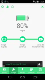 Ahorro de batería HD capture 4