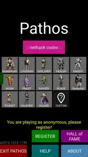 Pathos: Nethack Codex capture 4