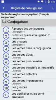 Le Conjugueur capture 2
