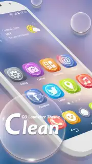 Clean GO Launcher Theme capture 5