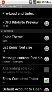 MailDroid capture 4
