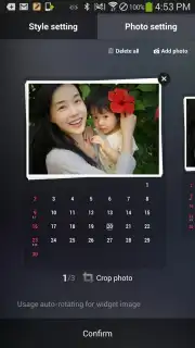 dodol Calendar Widget capture 4