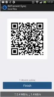 BitTorrent Sync capture 1
