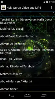 Holy Quran video and MP3 capture 5