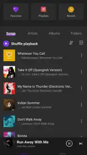 Mi Music capture 3