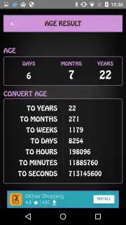 Age Calculator offline pro capture 4