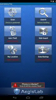 AegisLab Antivirus Free capture 1
