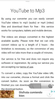 Download MP3 From YouTube Songs capture 2