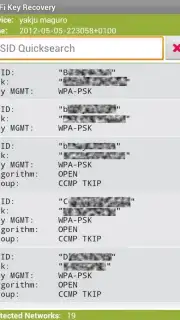 WiFi Key Recovery capture 1