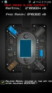 < 1 GB RAM Booster capture 1