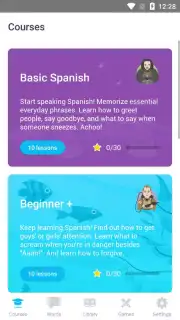 EWA: Learn English & Spanish Language capture 6