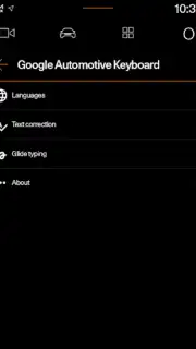 Google Automotive Keyboard capture 3