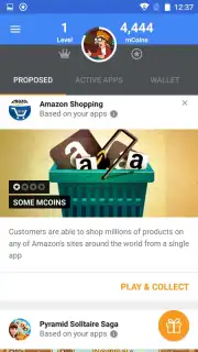 AppLike: Apps and Rewards capture 3