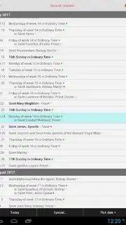 Catholic Calendar from Universalis capture 10
