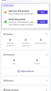 TikTok Shop Seller Center capture 1