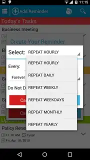 To Do Reminder capture 2